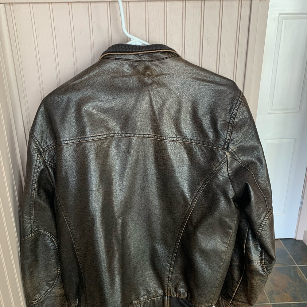 Bass Leather Jacket -Medium